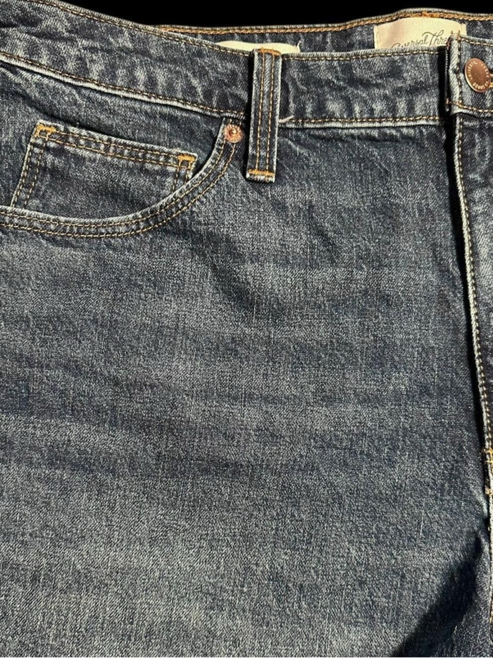 Universal Thread 14/32 distressed denim cut off cotton stretch jean shorts - Picture 9 of 9